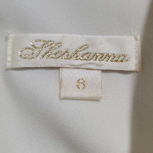 Shoshanna Abstract Floral Stiped Sleeveless Shift Dress Size 6 Anthropologie - Picture 13 of 16